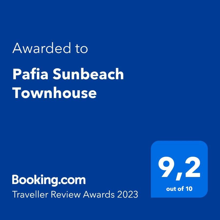 Pafia Sunbeach Townhouse Vila Pafos Exterior foto